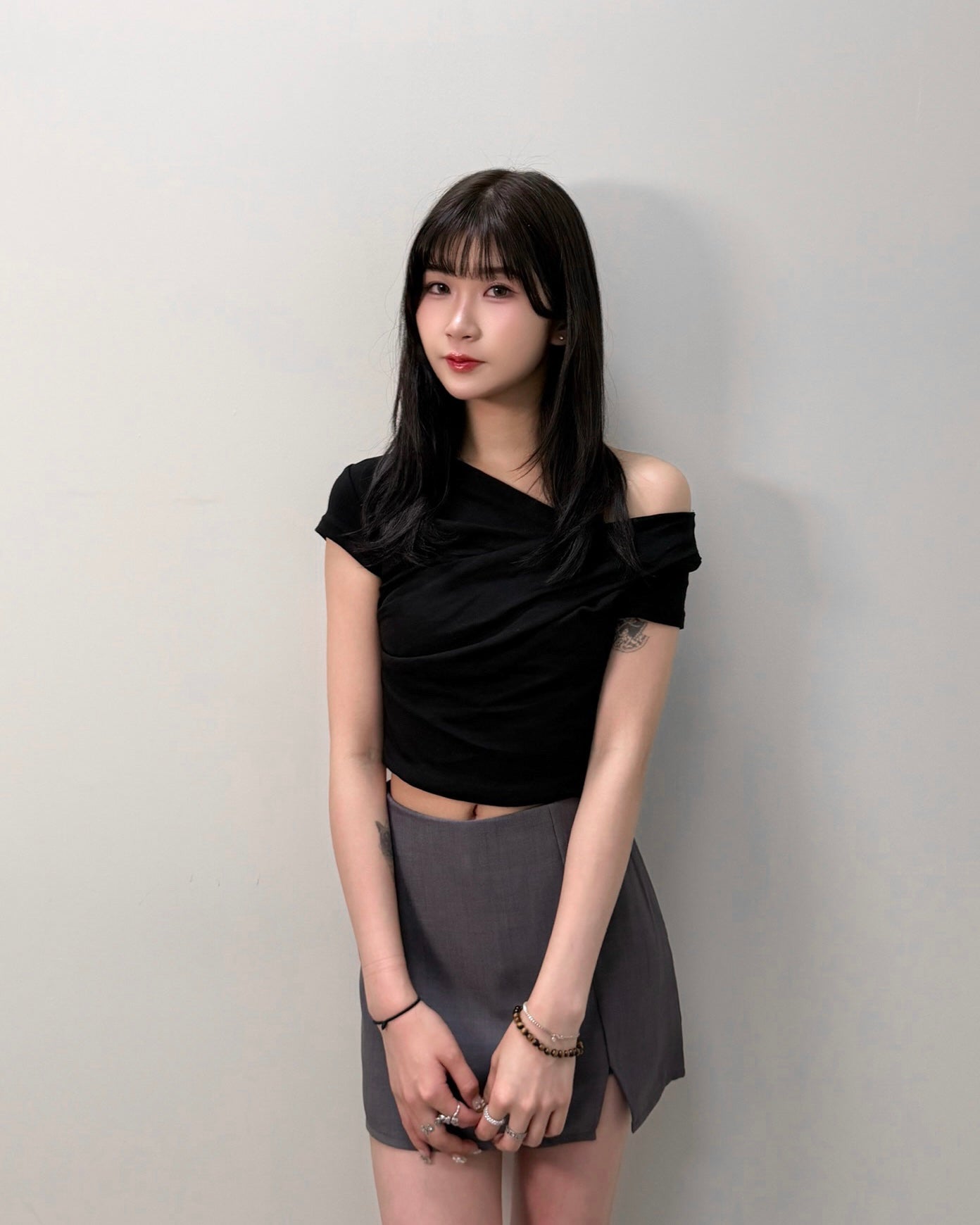 365 Days棉麻開叉裙褲