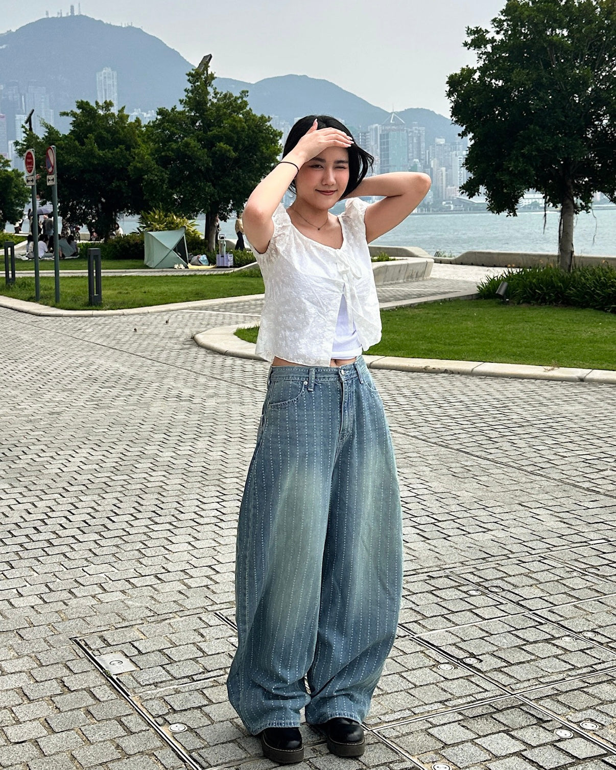 [限時首批價$199] \超可愛星星直紋⭐️/ Twinkle Star Jeans