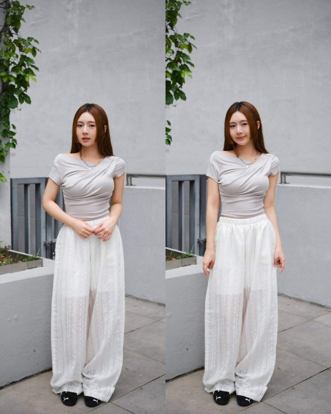 \視覺+實際-5°C的透膚設計/ Summer See-Though Pants
