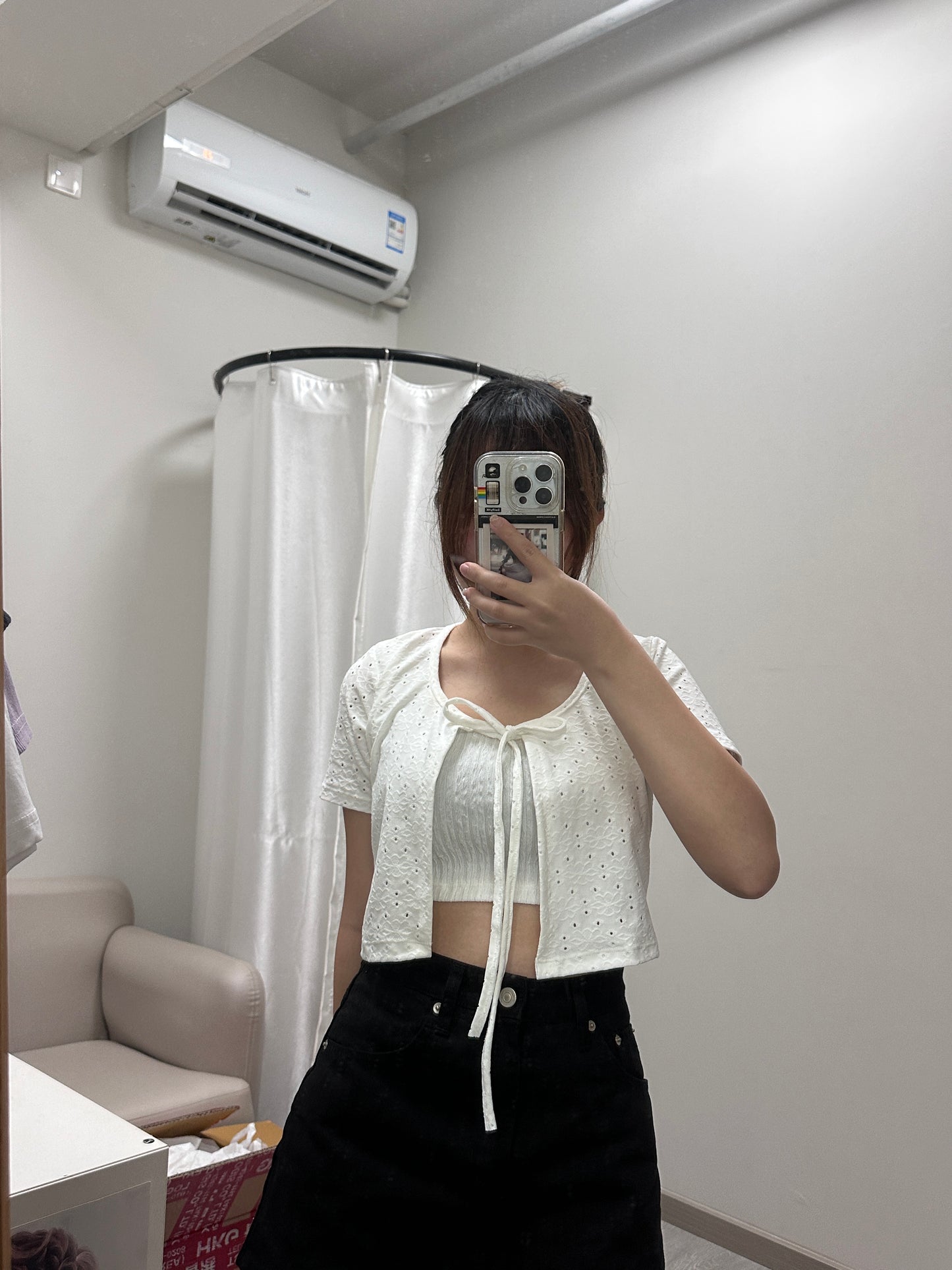 [Last One] \斷色斷貨區/ 短袖Top+外套