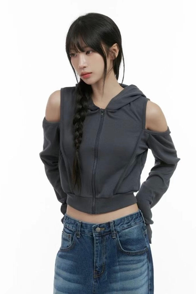 Stylish Zipped Hoodie - 3 Colors