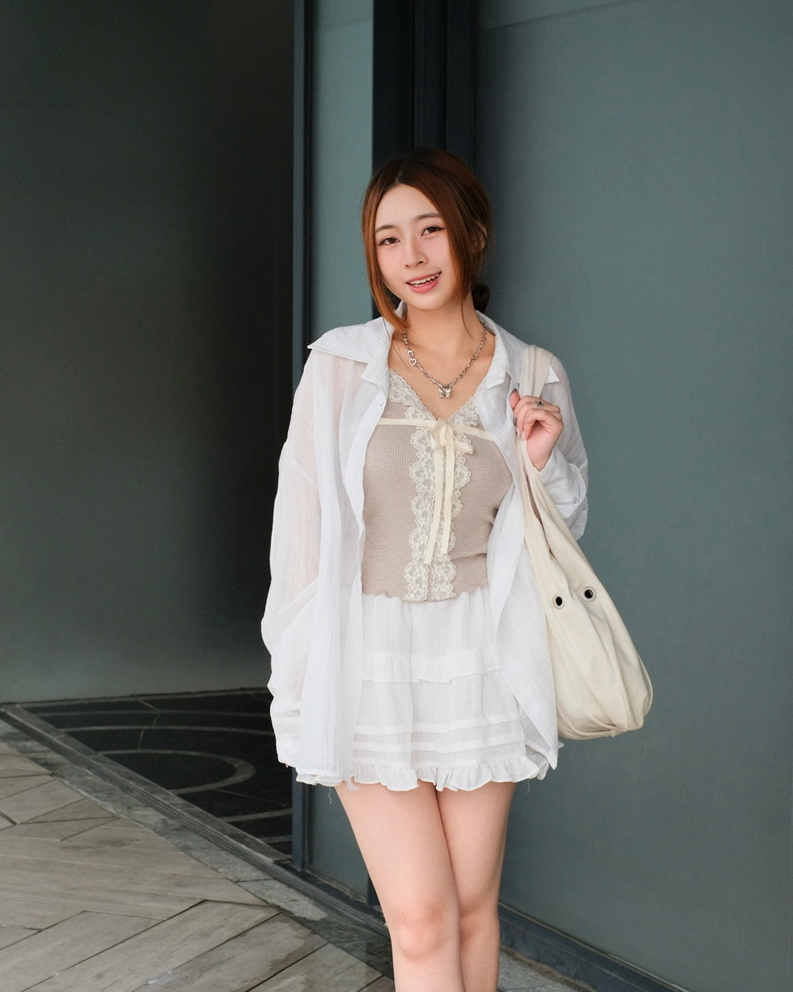 \荷葉層次蛋糕裙/ Soft Ruffle Cotton Skirt