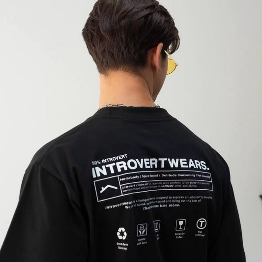 [預訂] \限時泰國品牌代購/ “Introvert Care Guide” Oversize T-Shirt