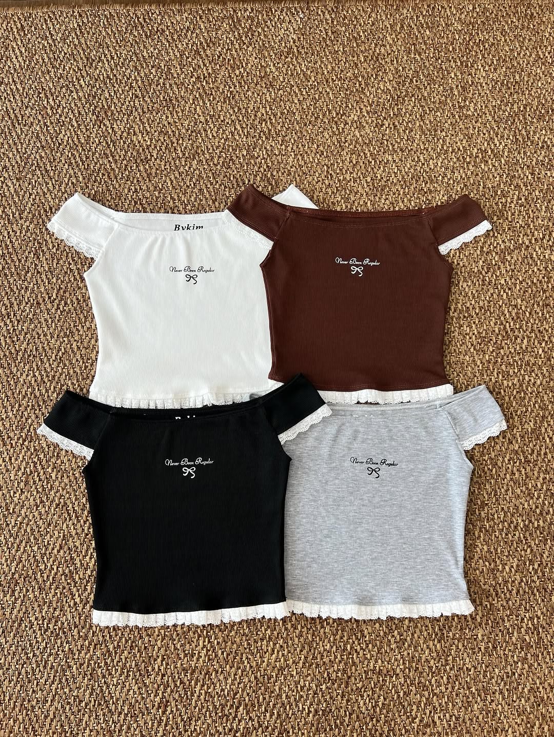 [預訂] \限時泰國代購/ OFF SHOULDER LACE TOP & MINI SKIRT