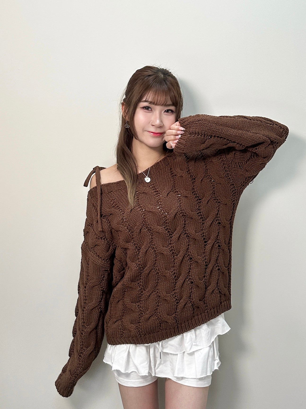 [現貨] \立體麻花扭紋針織🪡/ Cozy Cuddle Knit Sweater