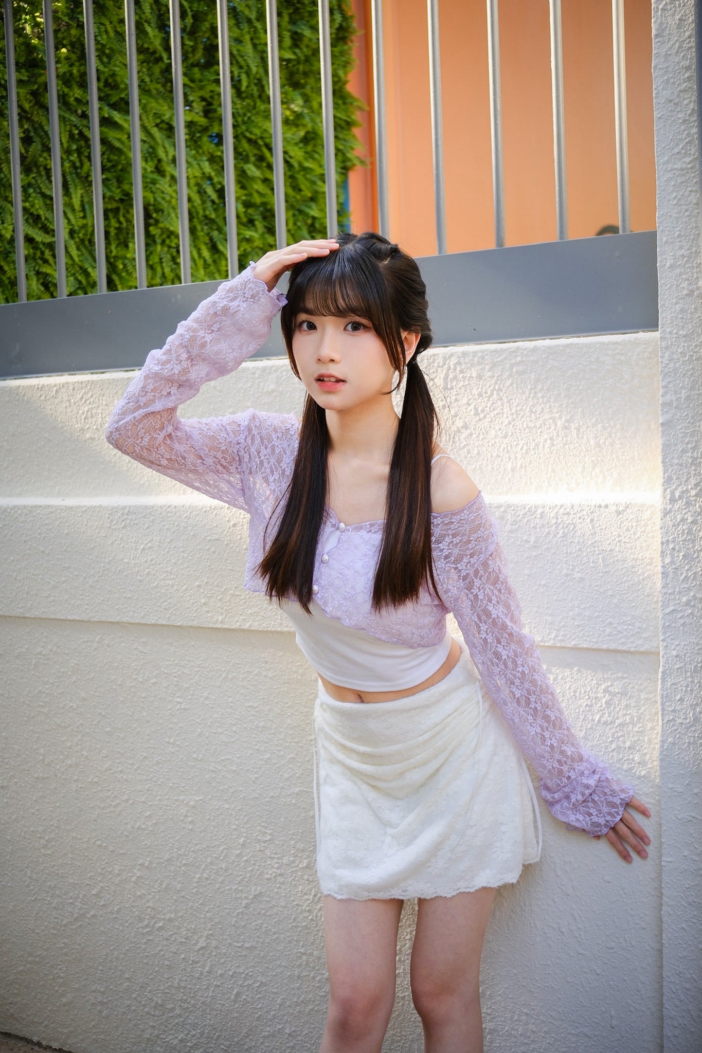 [預訂] \立體雛菊暗花紋/ Romantic Floral Skirt