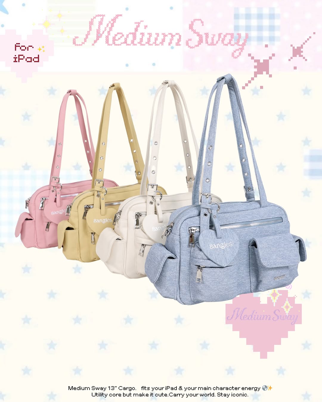 [預訂] \泰國小眾品牌8Angles代購/ MEDIUM SWAY BAG