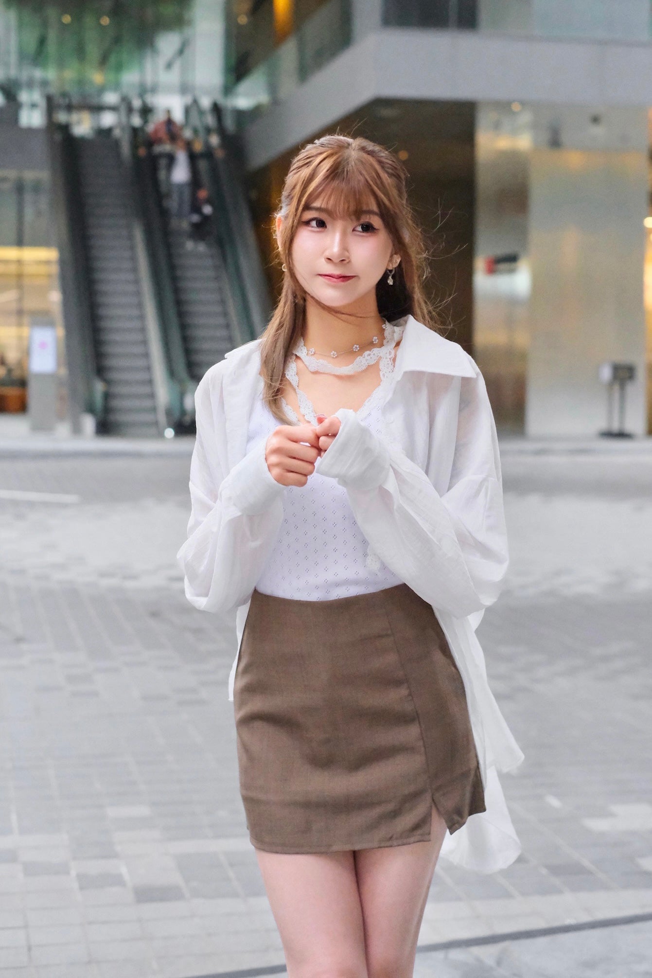 [現貨] 泰國棉麻開叉裙褲