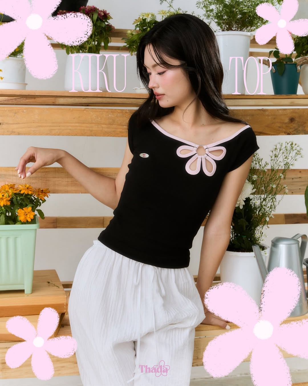 [預訂] \泰國品牌THADA代購/ KIKU TOP