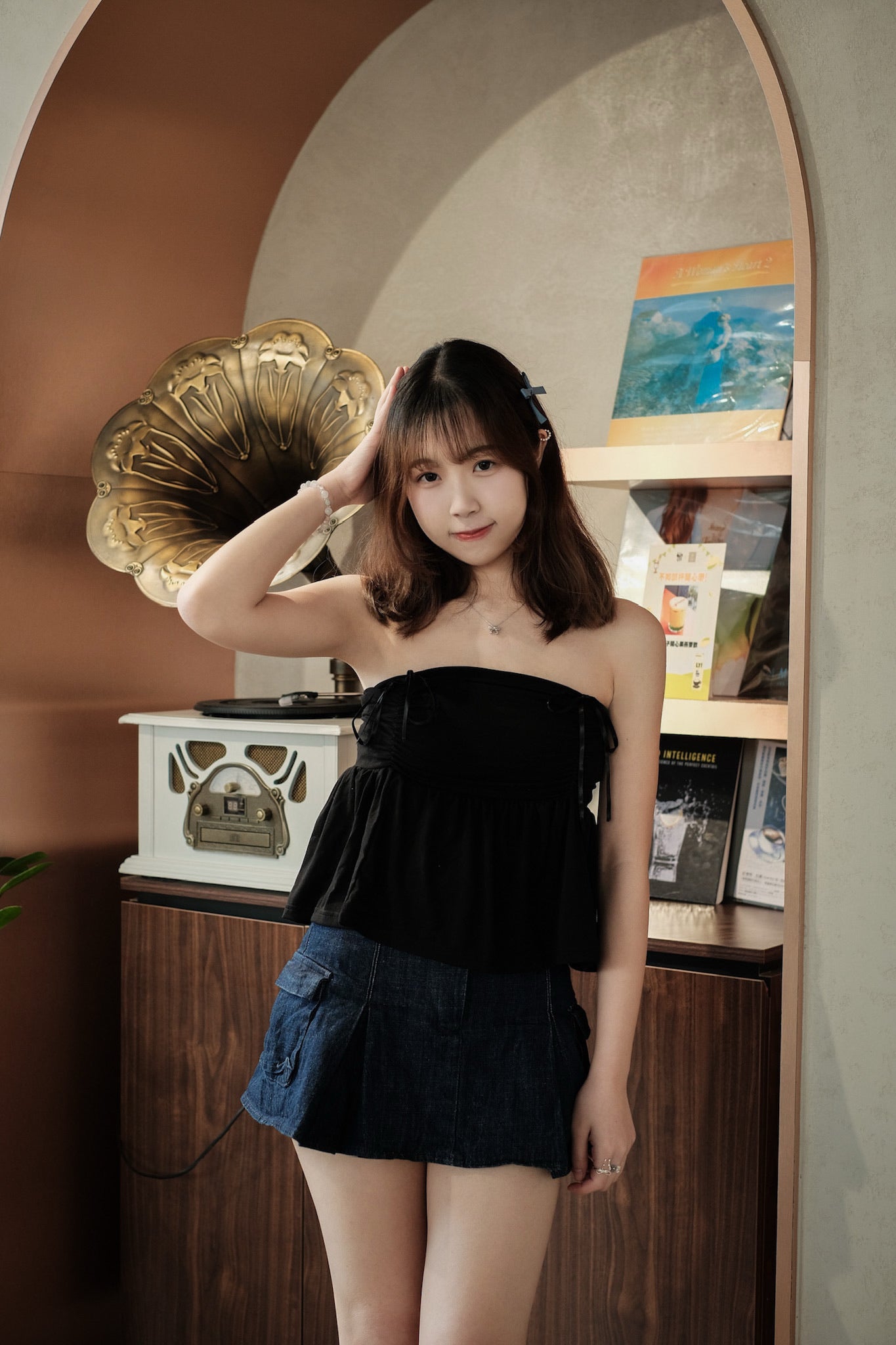 忌廉蛋糕絲帶Tube Top
