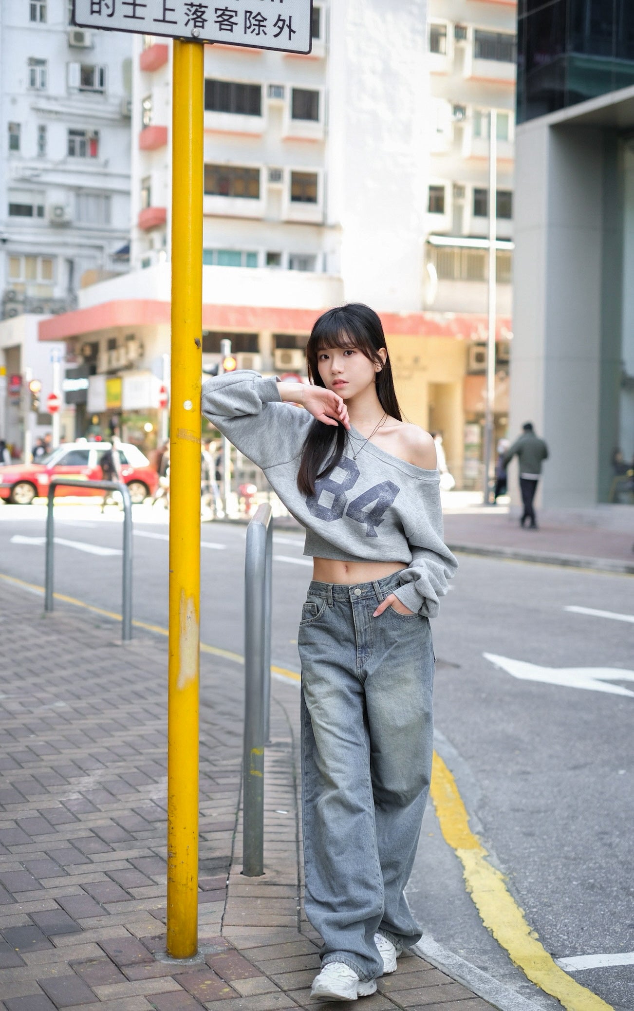 [預訂] Basic Big Print Top