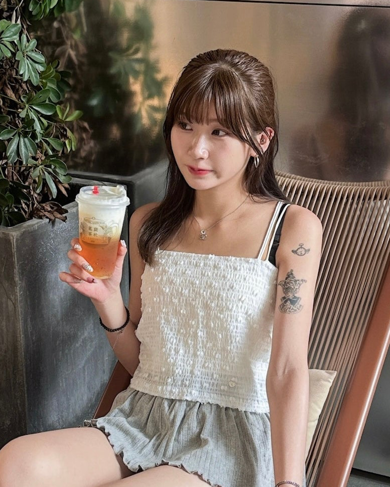 \海邊打卡Pick📸/ 夏日粒粒多種綁結Top