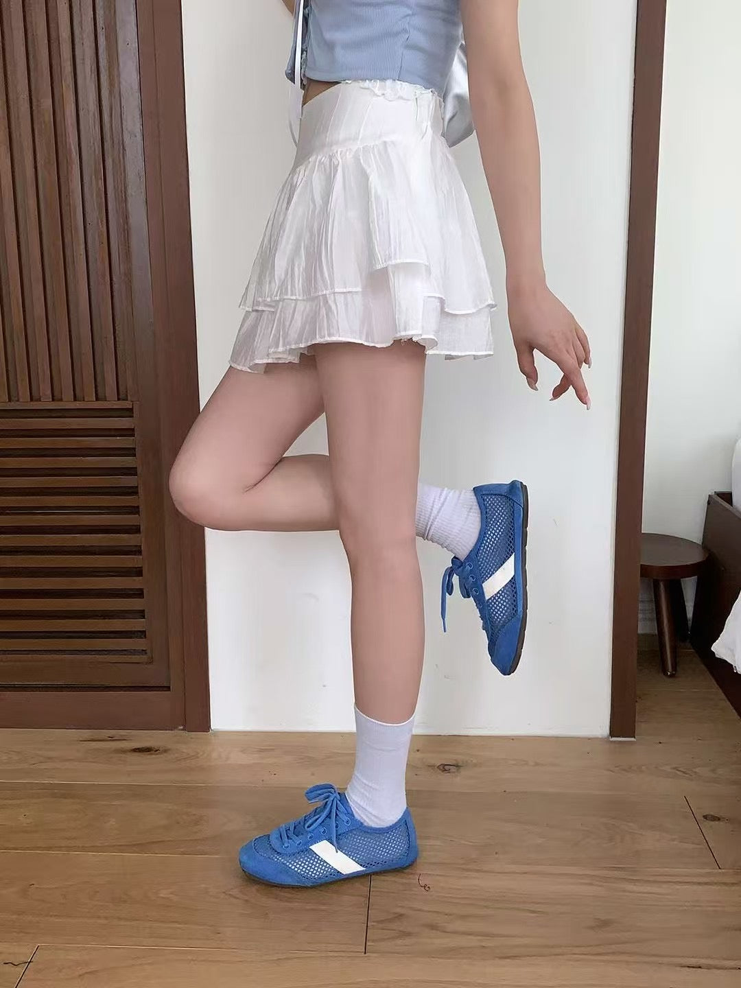 [預訂] \飄逸仙子🧚🏻/ 皺皺薄霧蛋糕裙