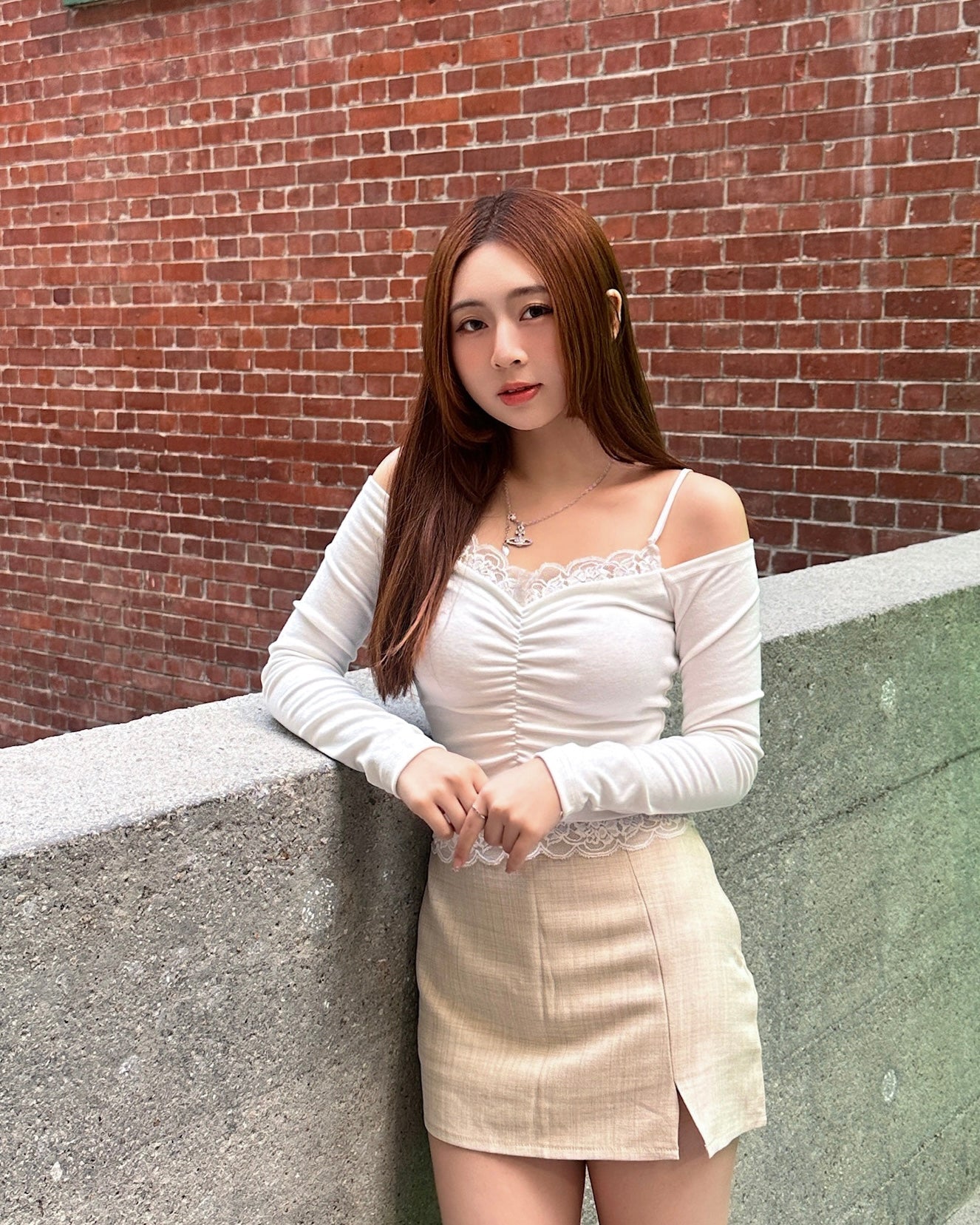 [現貨] \詢問度超高₊ ⊹❀ 純慾感Lace點綴/ Dreamy Lace Embrace Top