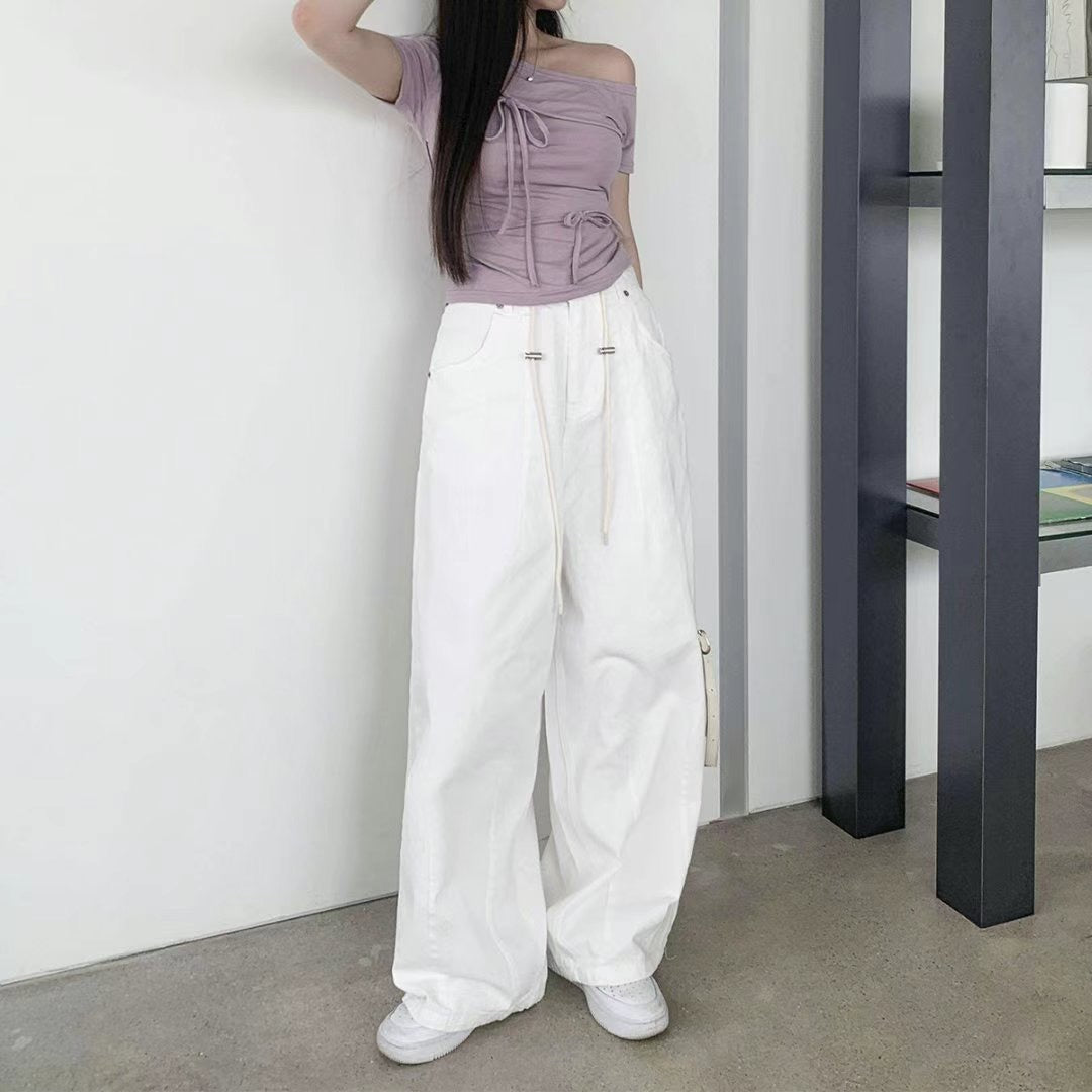 [現貨] \任意綁結/ Double Tie Knot Top