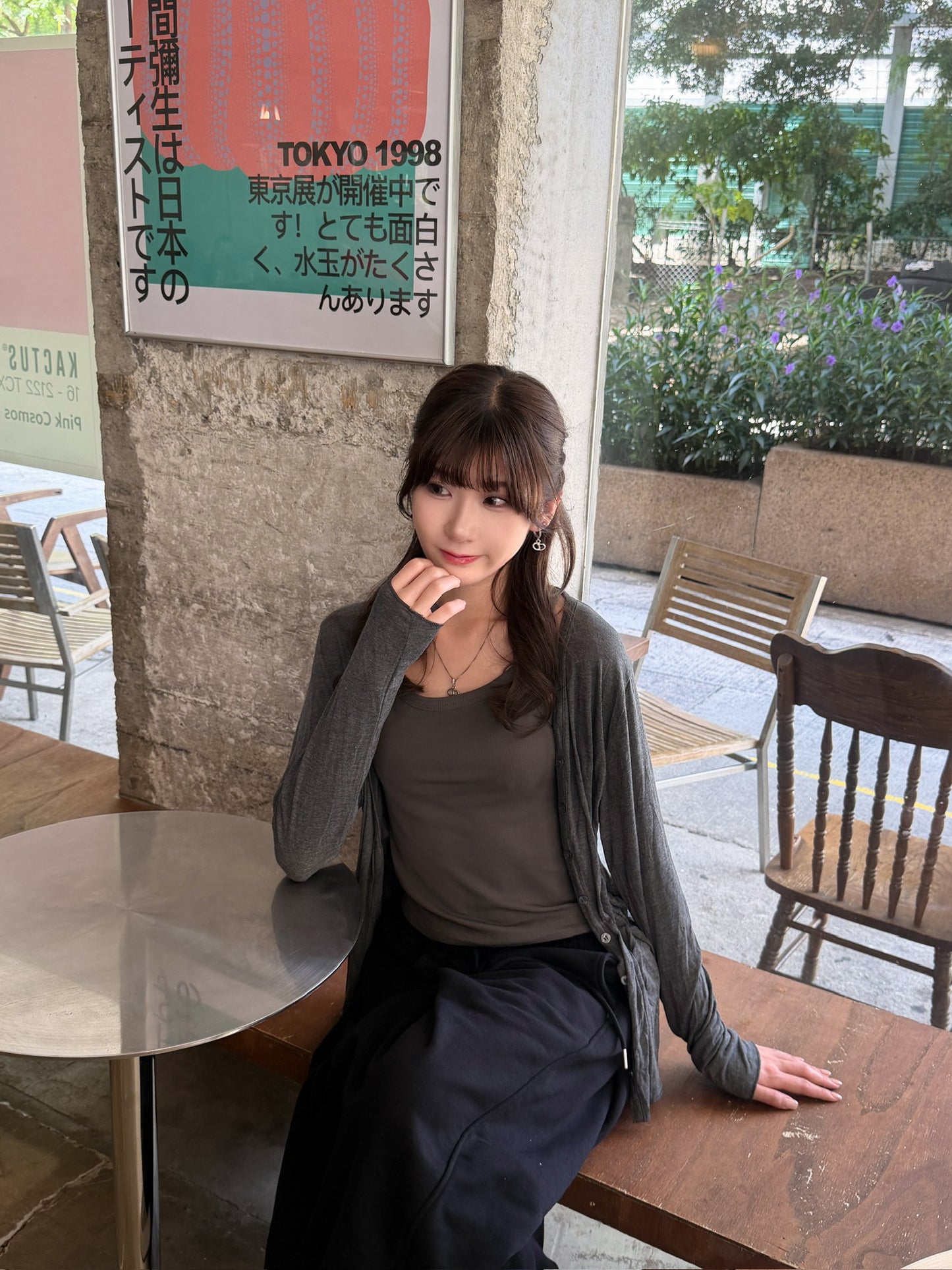 \冷氣房必備的超薄布料!!/ 像面膜般舒服的親膚外套