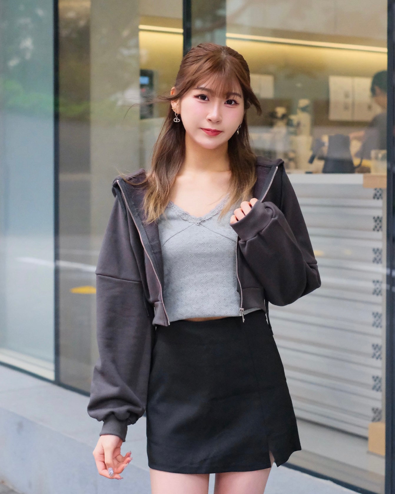 [預訂] \慵懶日常/ 短版棉質外套