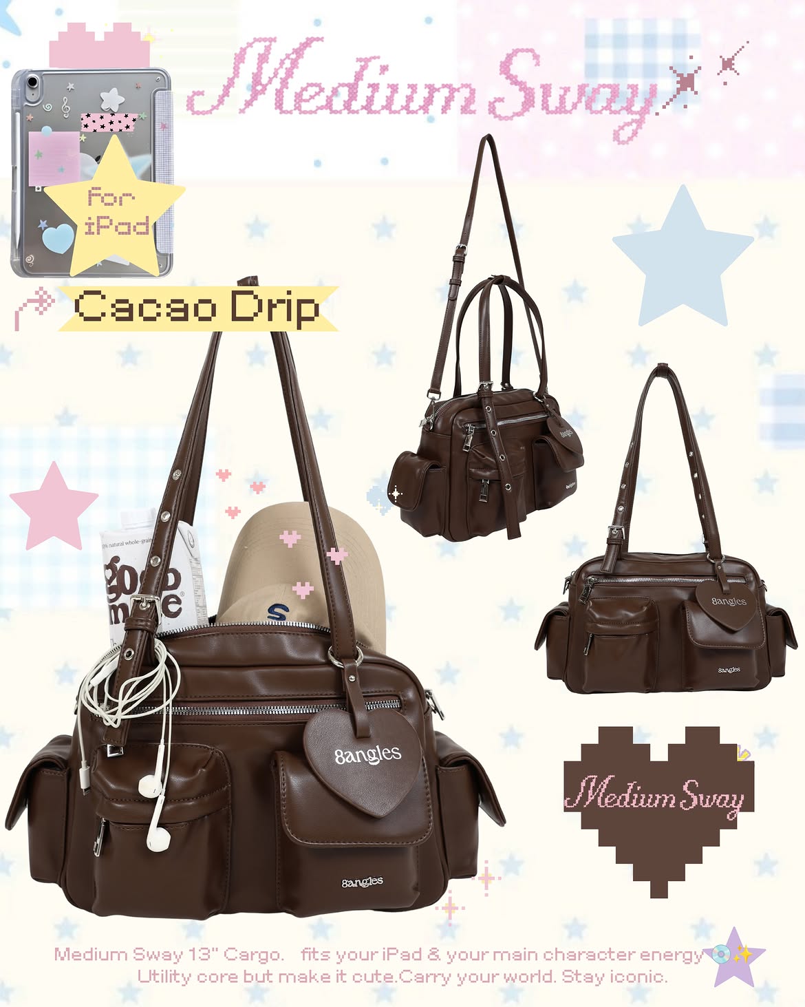 \泰國品牌8Angles代購/ MEDIUM SWAY BAG
