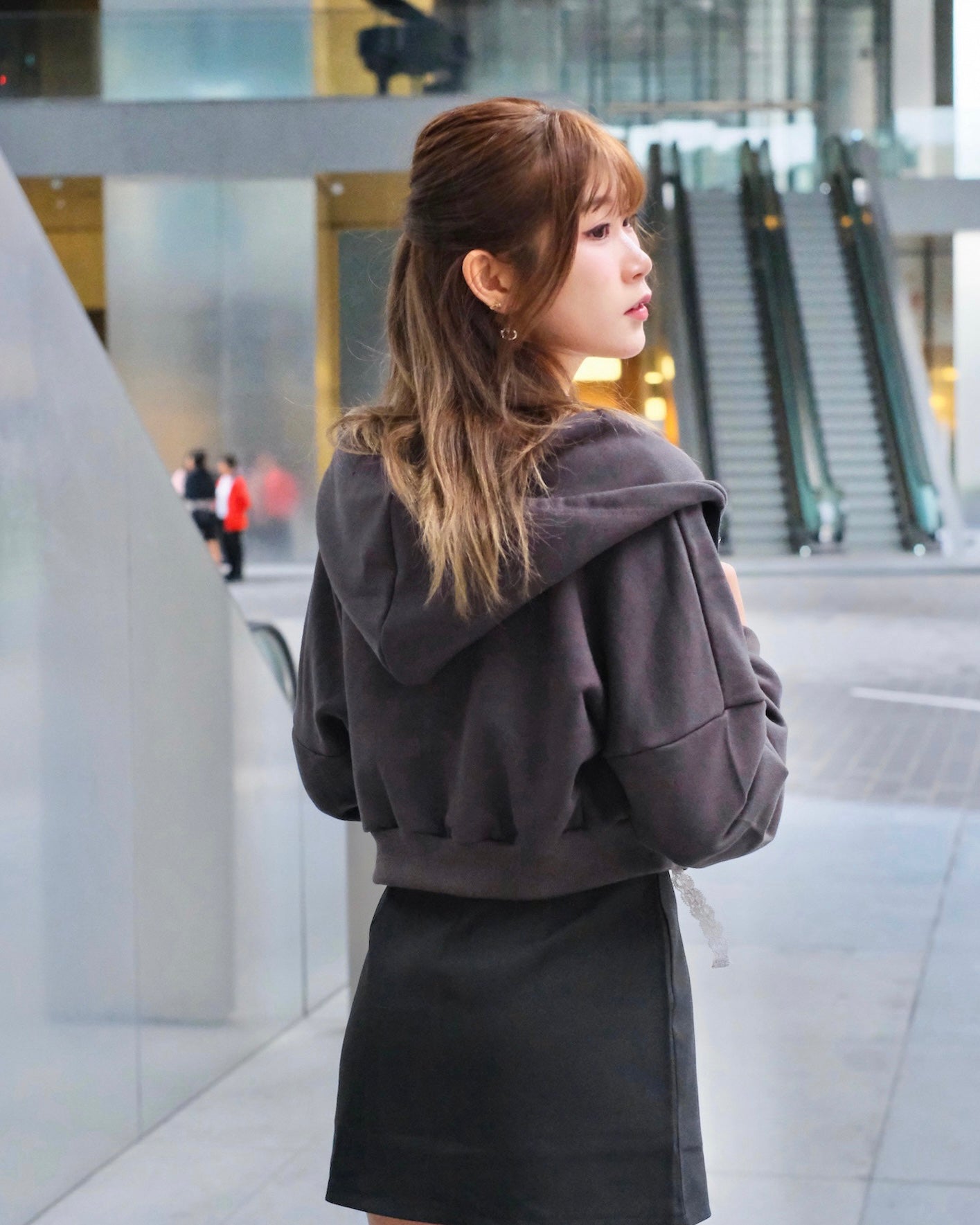 [預訂] \慵懶日常/ 短版棉質外套