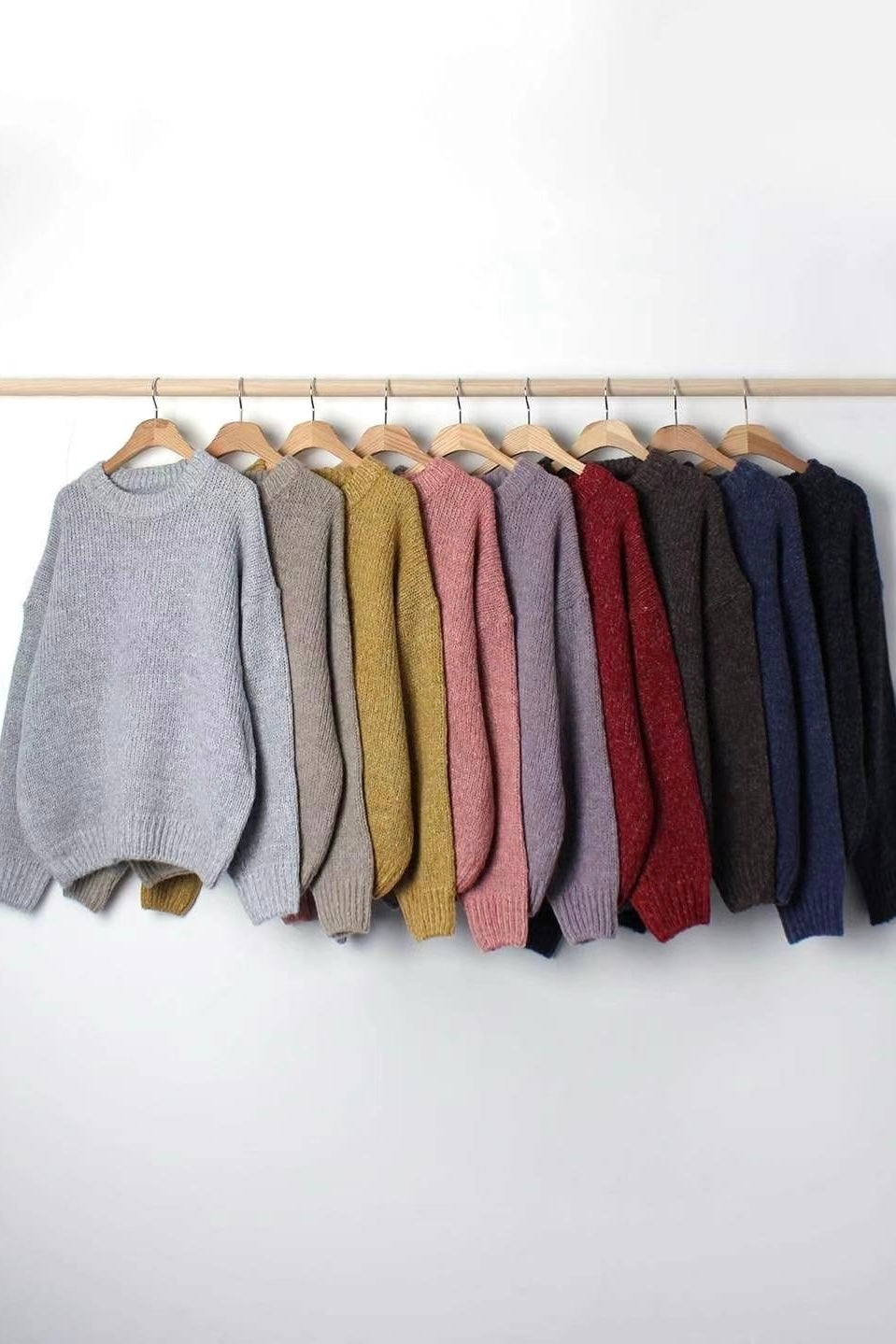 Mochi Shiny Knitted Sweater - 9 Colors