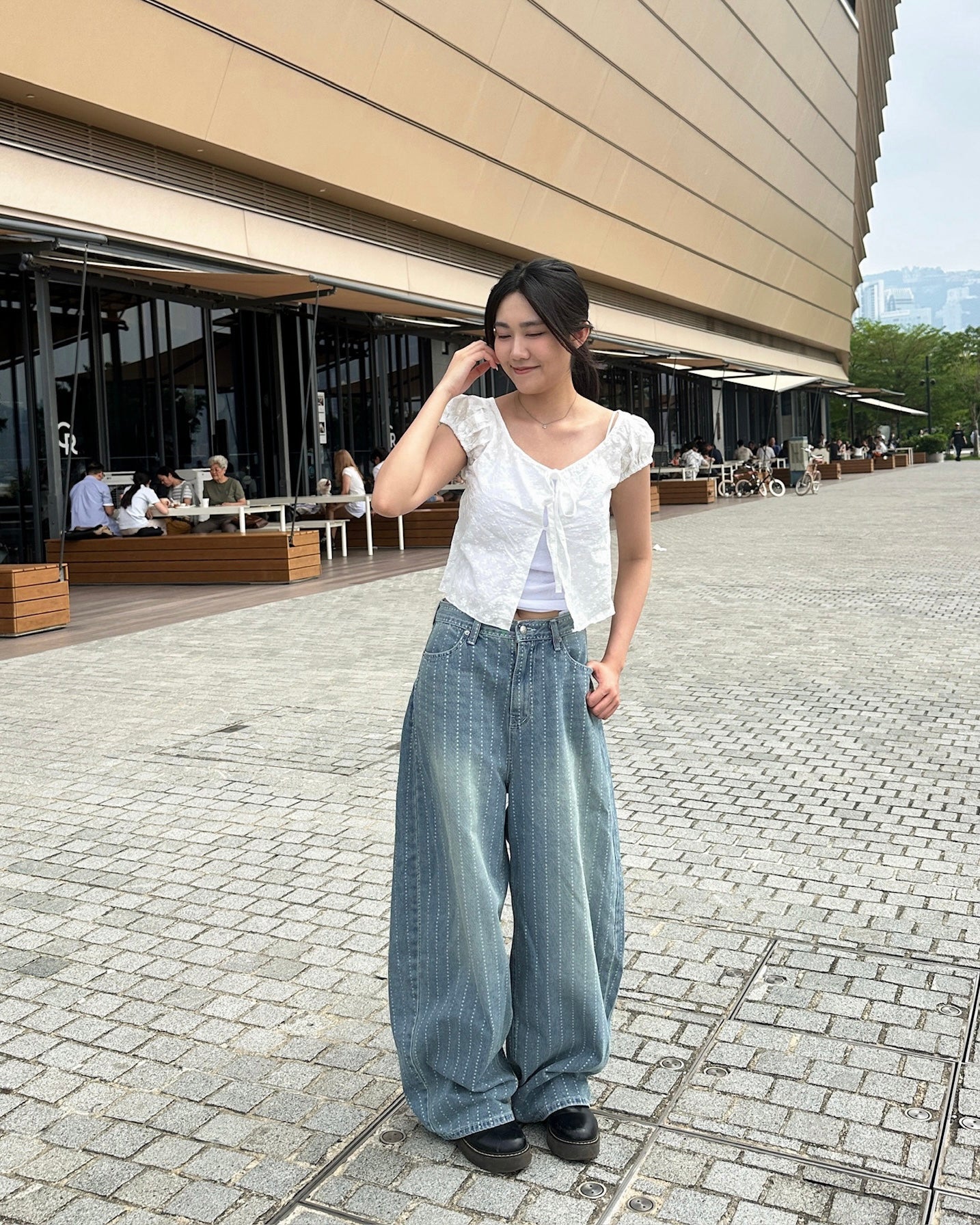[限時首批價$199] \超可愛星星直紋⭐️/ Twinkle Star Jeans