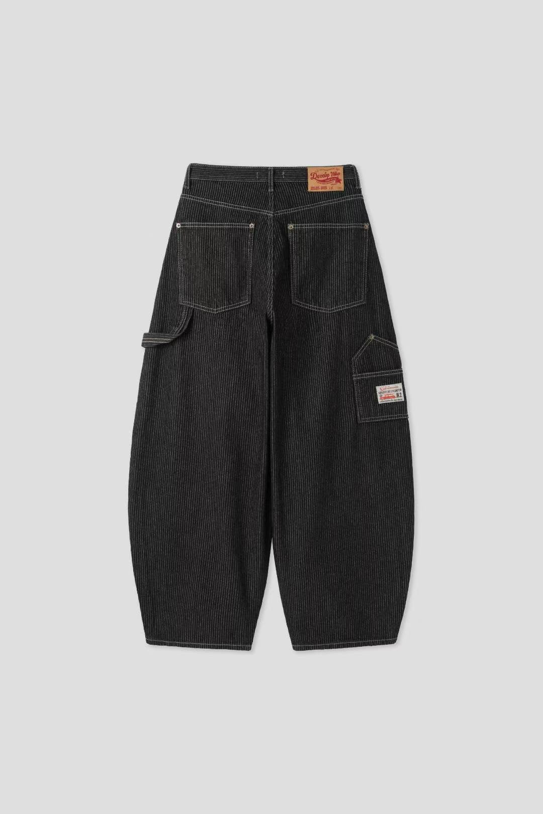 [現貨] \小男孩感👦🏻 男女OK!!/ 明線牛仔闊褲