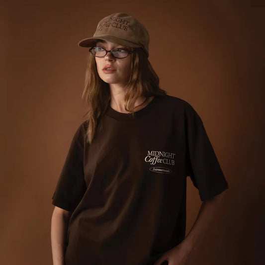 [預訂] \限時泰國品牌代購/ “Midnight Coffee Club” Oversize T-Shirt