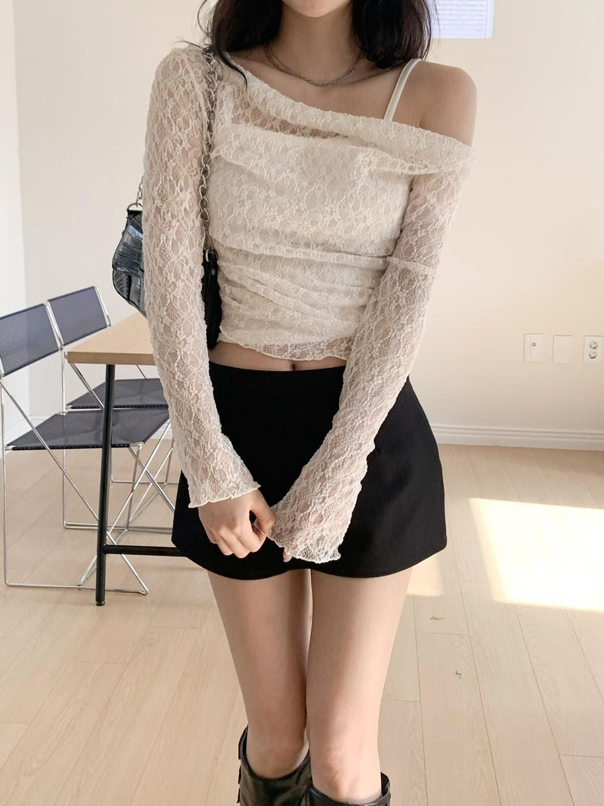 [現貨] \浪漫藤蔓透膚感/ Romantic Lace Set