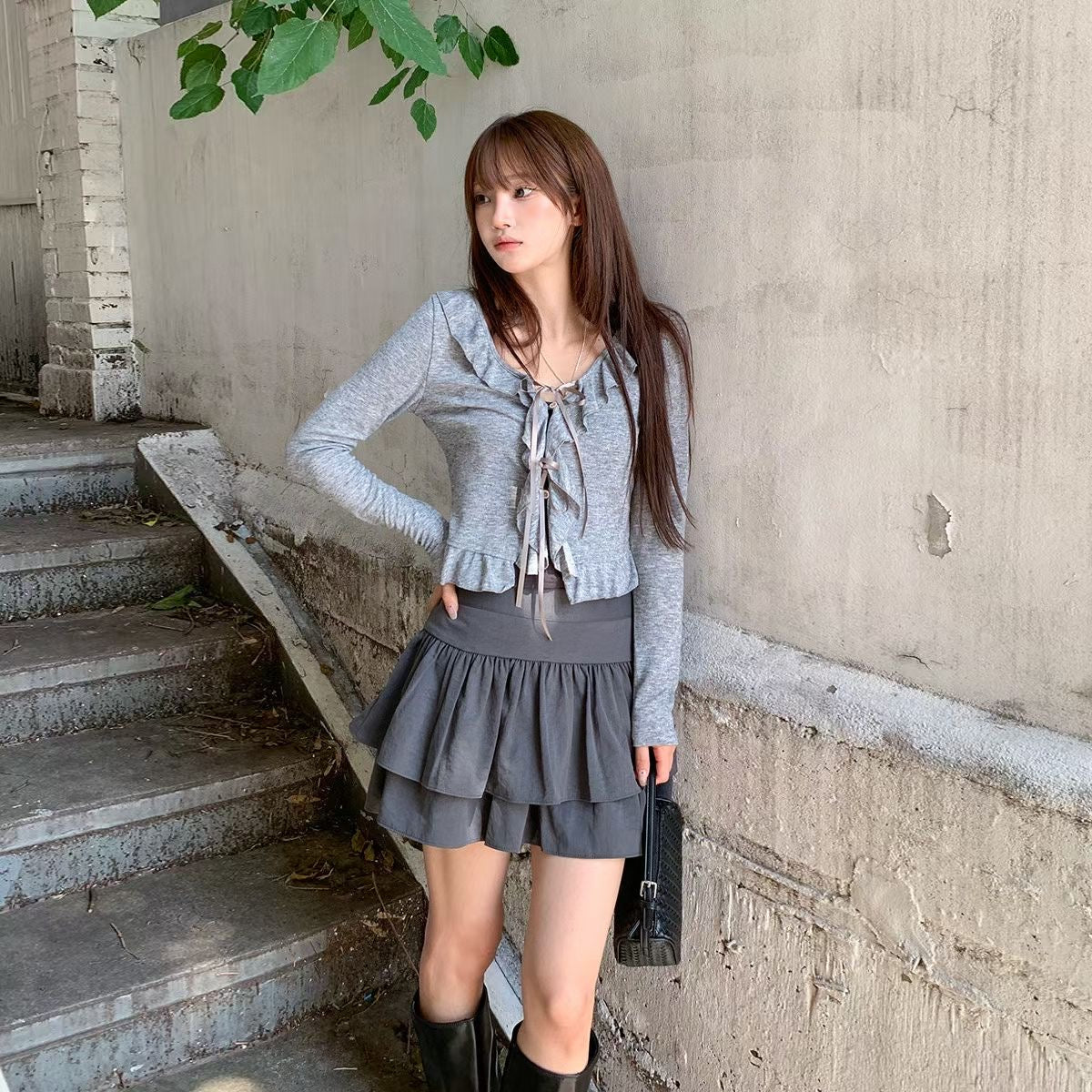 [預訂] \少女可愛感/ 高質雙層蛋糕裙