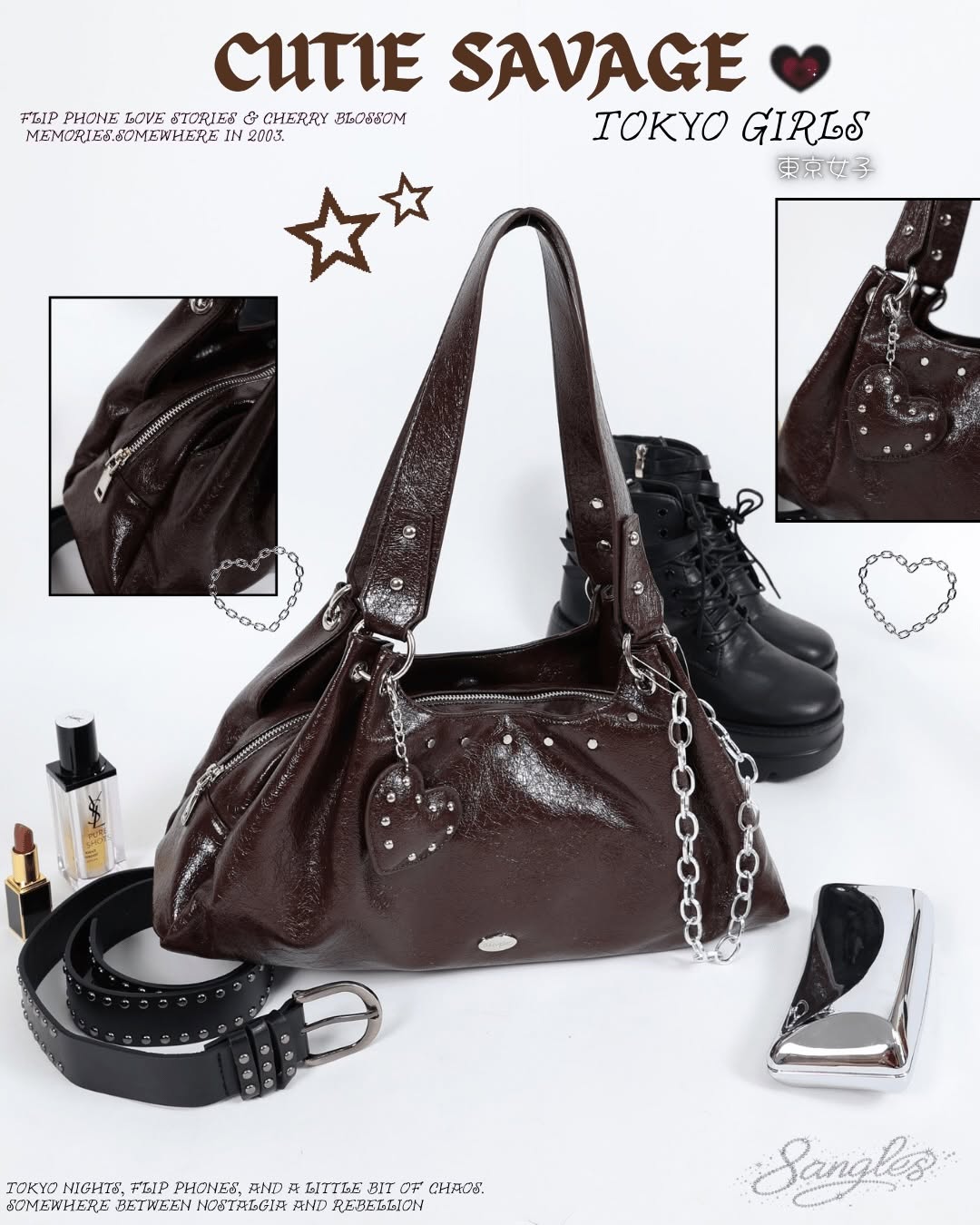 \泰國小眾品牌8Angles代購/ CUTIE SAVAGE BAG