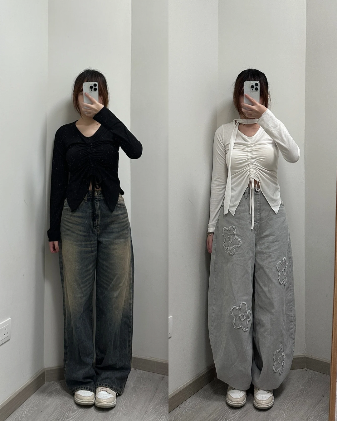 [現貨] \束繩露腰設計/ Drawstring Waist Top w/ Neck Strap