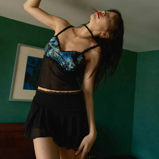 [預訂] \限時泰國品牌代購/ Mesh Skirt