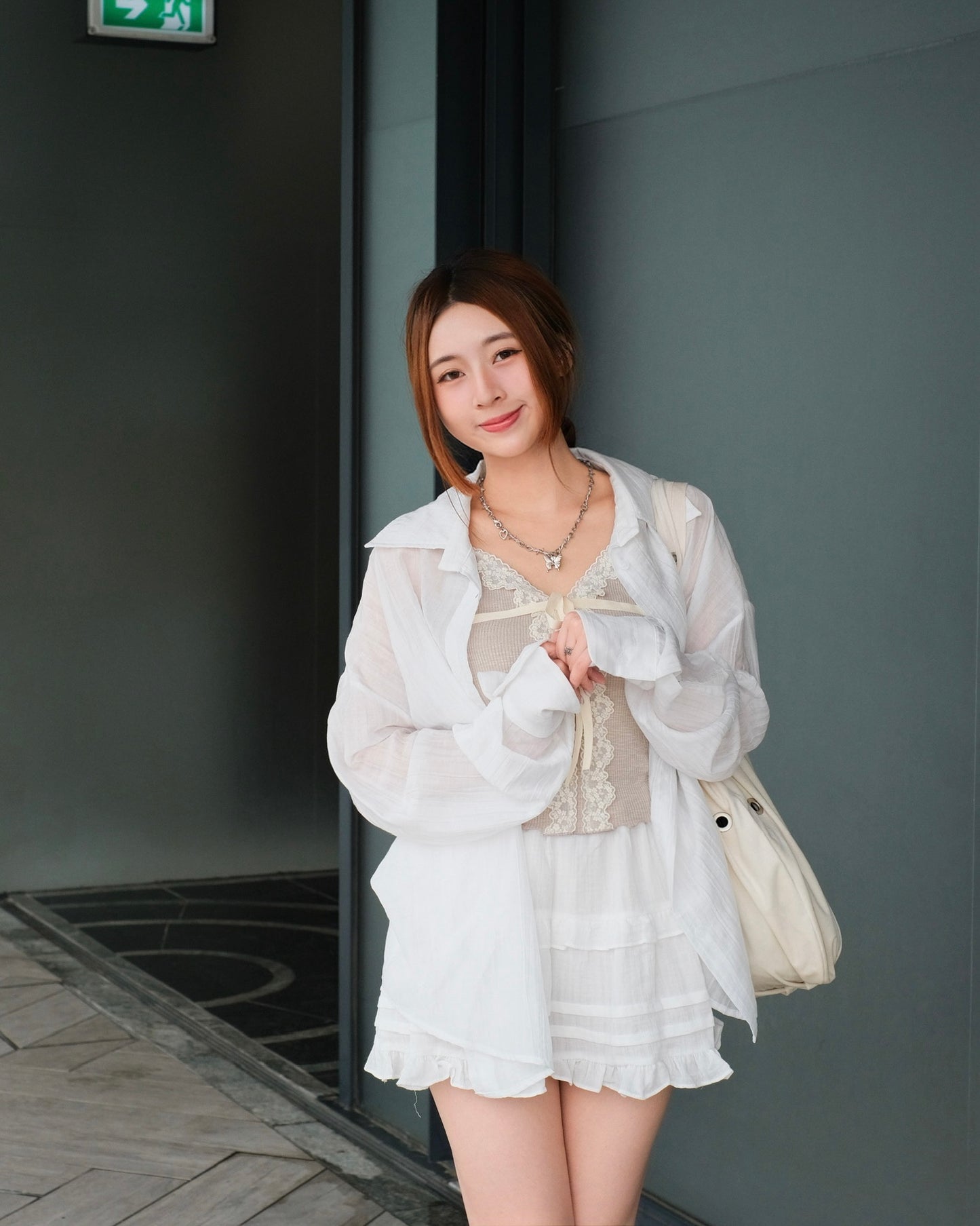 \荷葉層次蛋糕裙/ Soft Ruffle Cotton Skirt