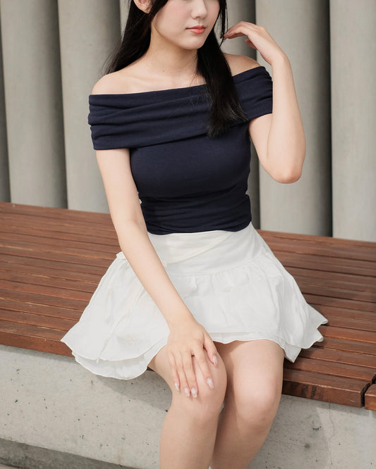 \Super Soft/ 2 Ways Off-Shoulder Top