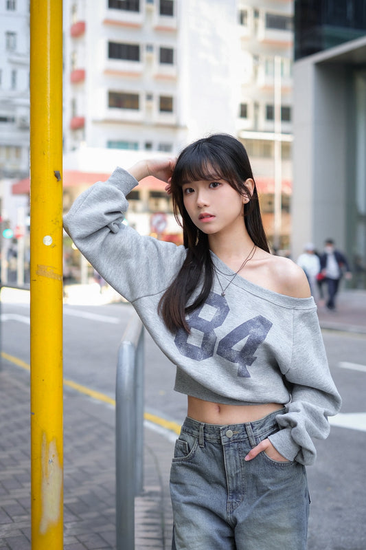 [預訂] Basic Big Print Top