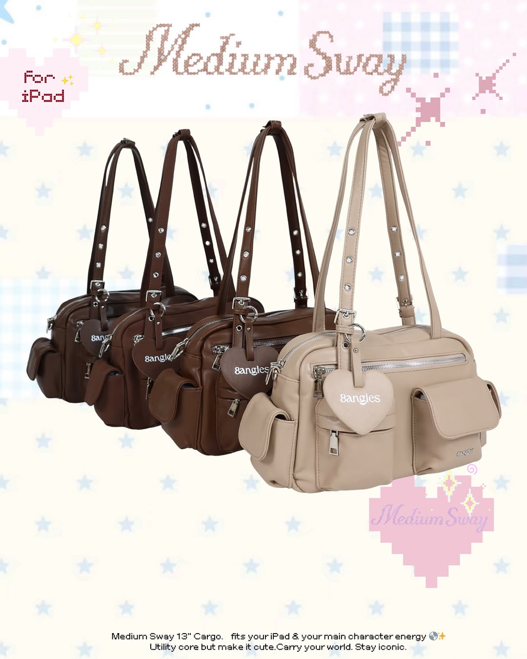 [預訂] \泰國小眾品牌8Angles代購/ MEDIUM SWAY BAG