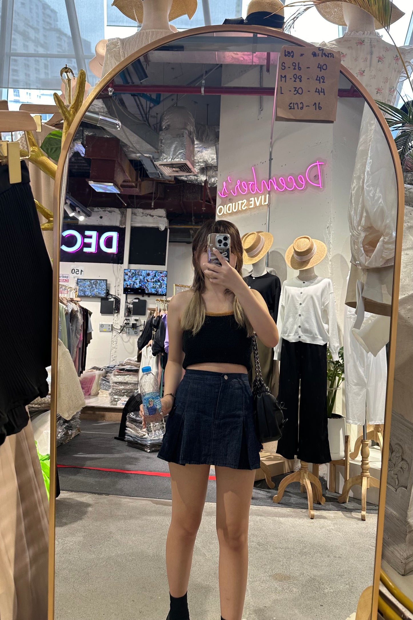 [預訂] Denim Ver. Double Pocket Skirt