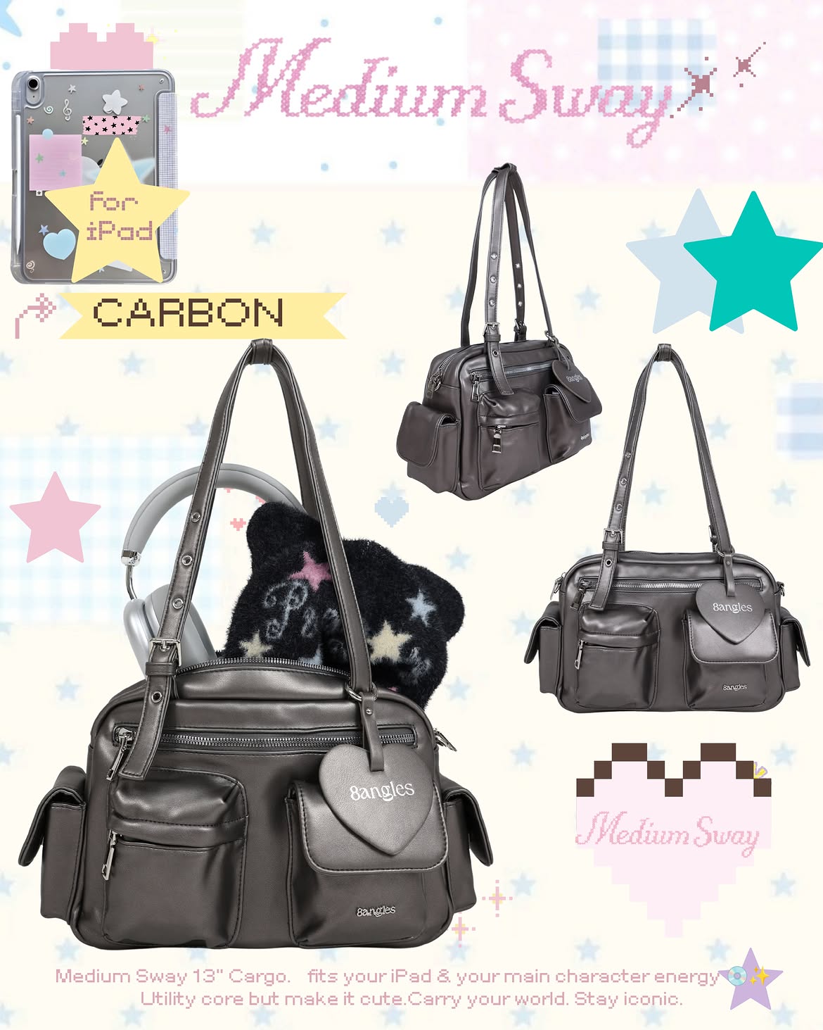 \泰國品牌8Angles代購/ MEDIUM SWAY BAG
