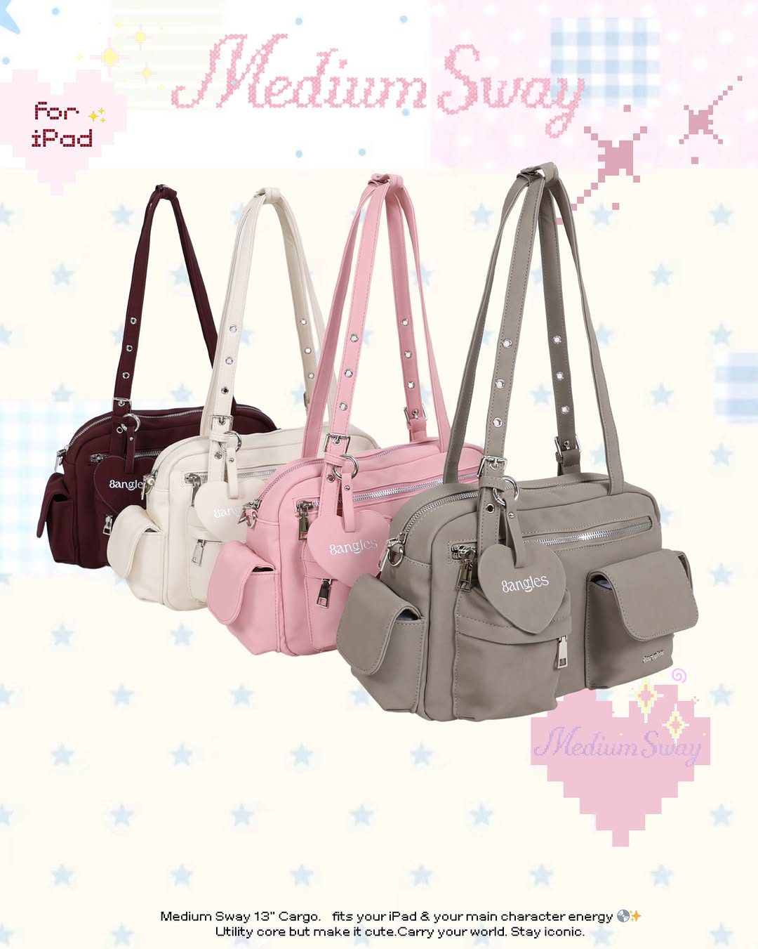 [預訂] \泰國小眾品牌8Angles代購/ MEDIUM SWAY BAG