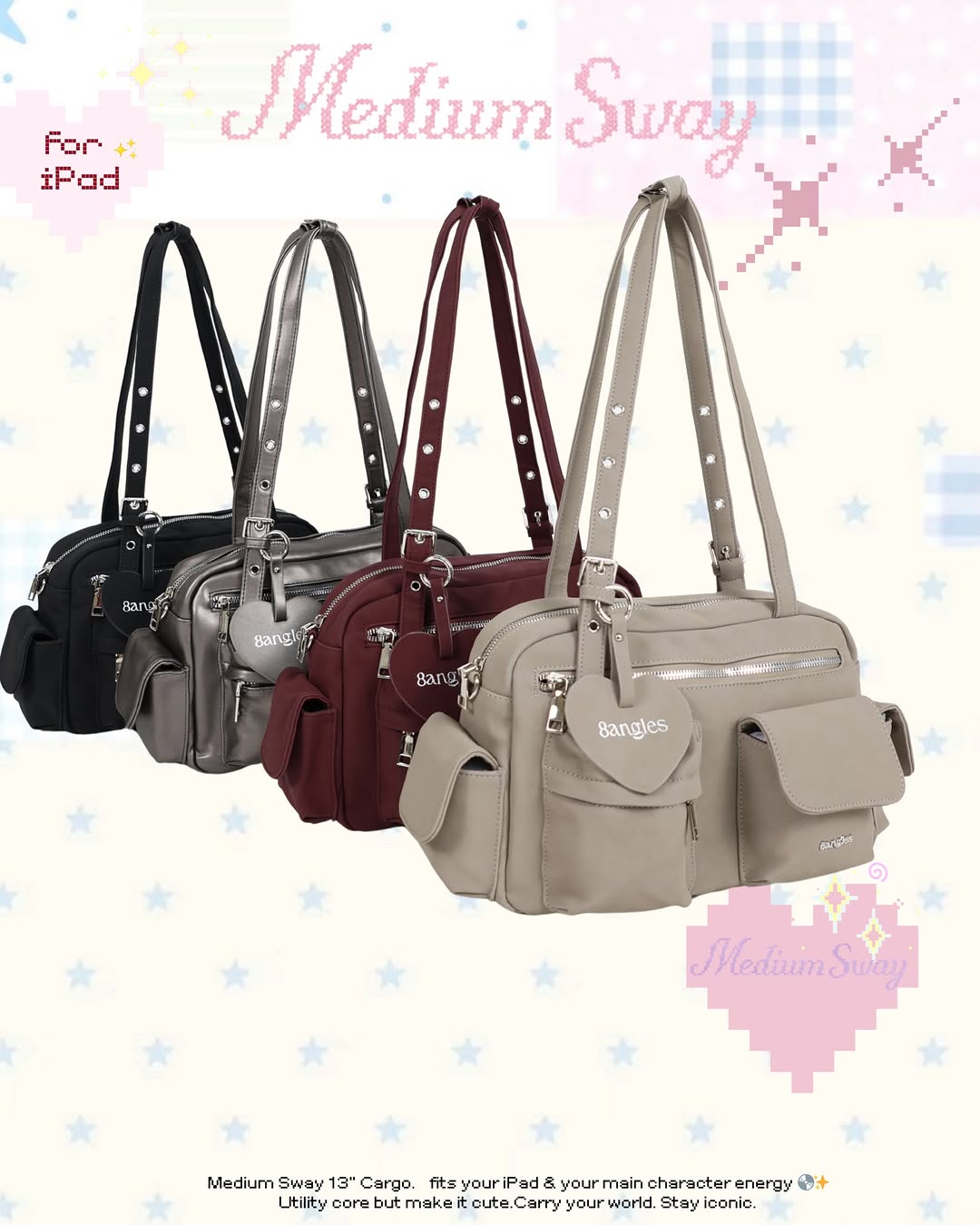 [預訂] \泰國小眾品牌8Angles代購/ MEDIUM SWAY BAG