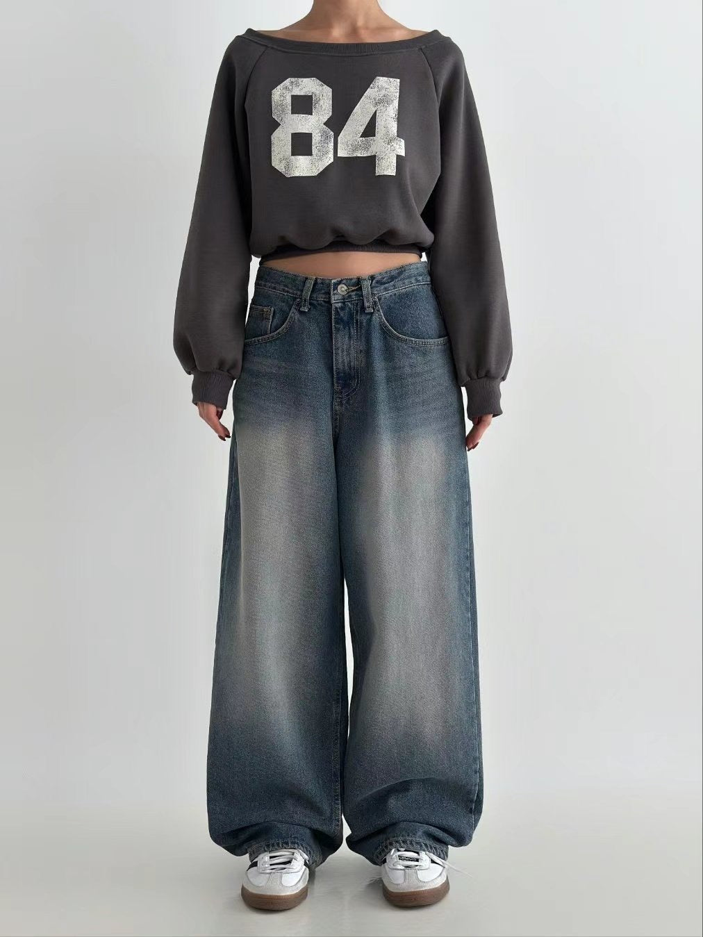[預訂] Basic Big Print Top