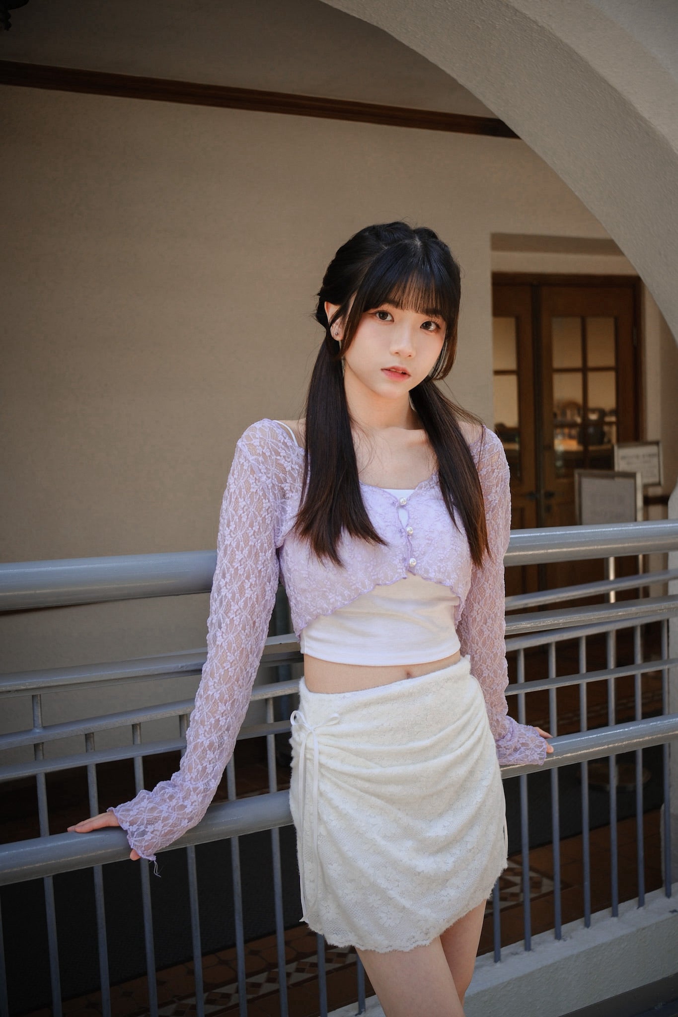 [預訂] \立體雛菊暗花紋/ Romantic Floral Skirt