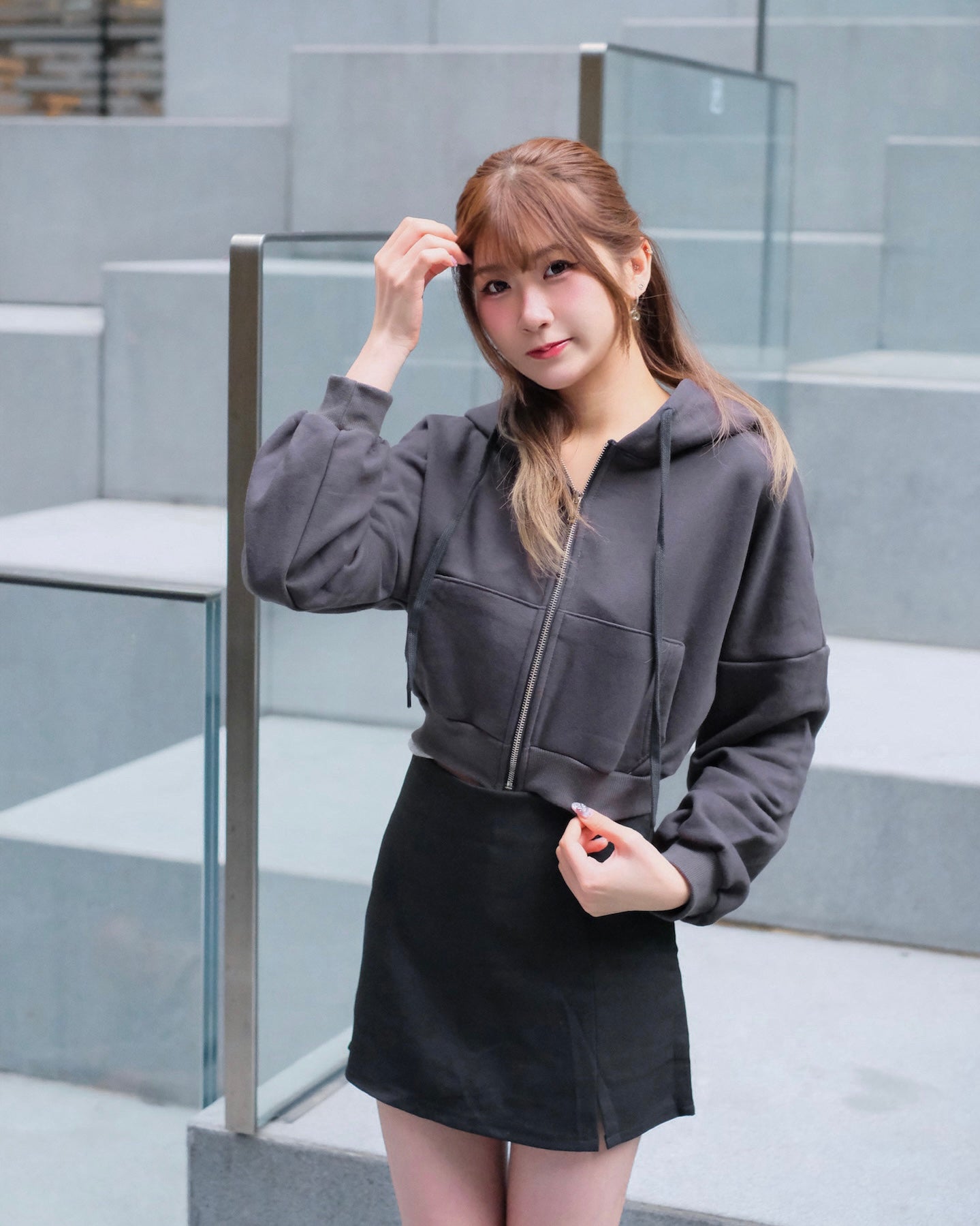 [預訂] \慵懶日常/ 短版棉質外套