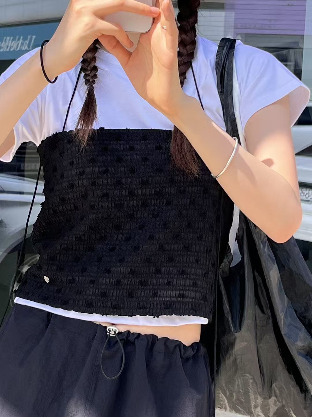 \海邊打卡Pick📸/ 夏日粒粒多種綁結Top