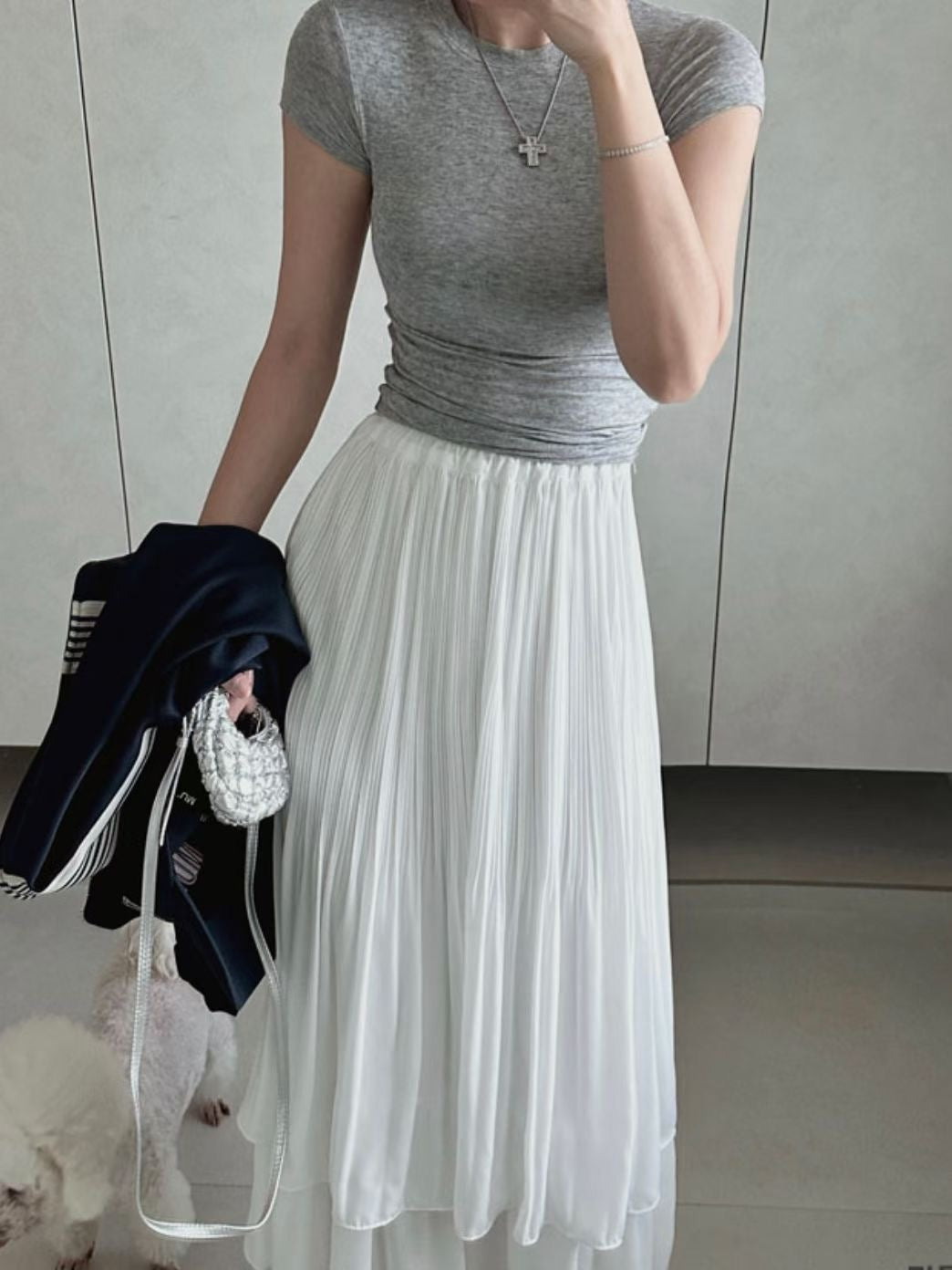 Soft Flow Mermaid Skirt