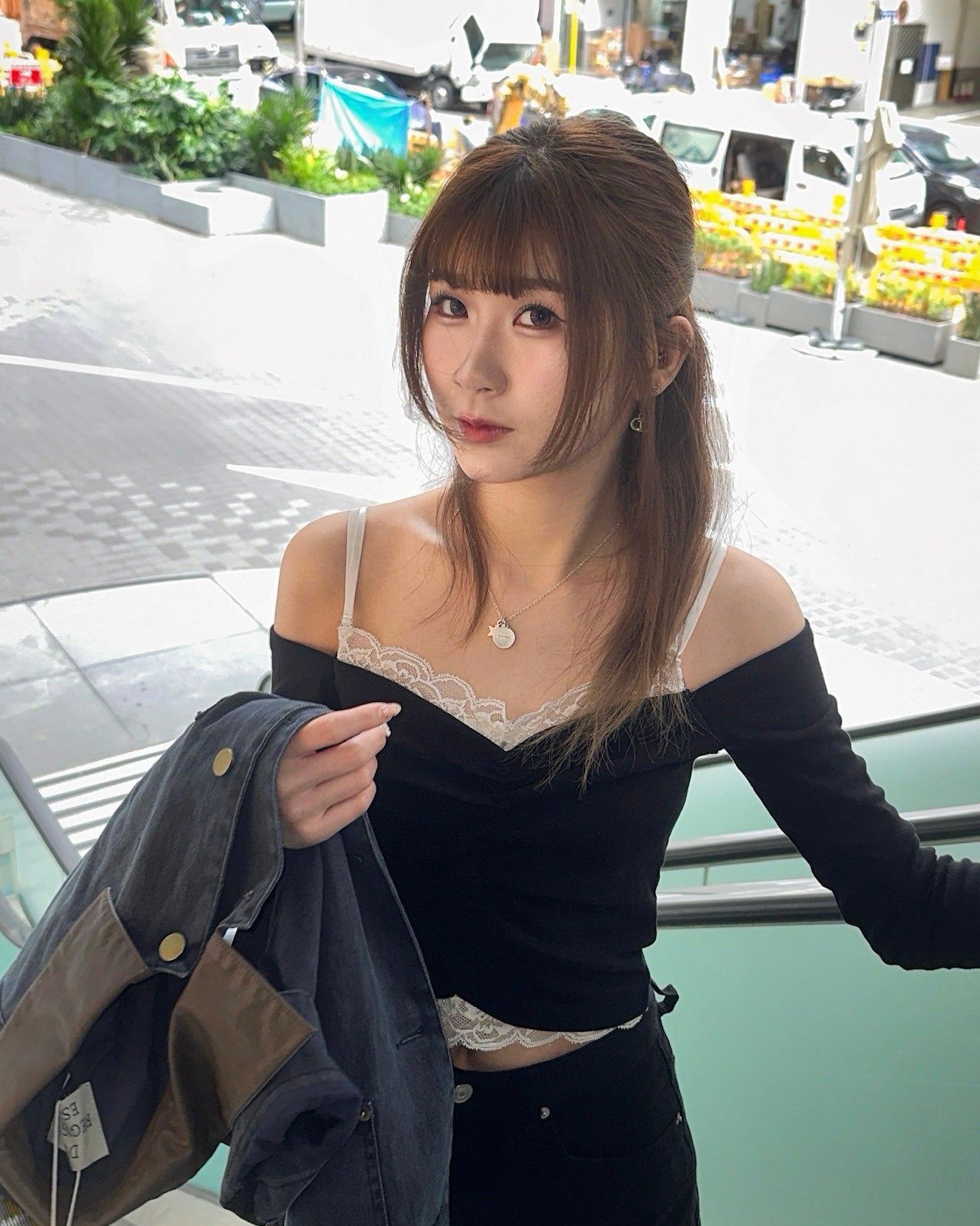 [現貨] \詢問度超高₊ ⊹❀ 純慾感Lace點綴/ Dreamy Lace Embrace Top