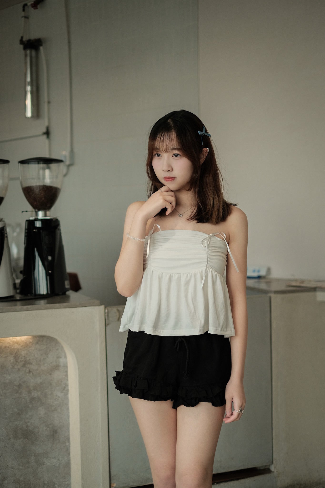 忌廉蛋糕絲帶Tube Top