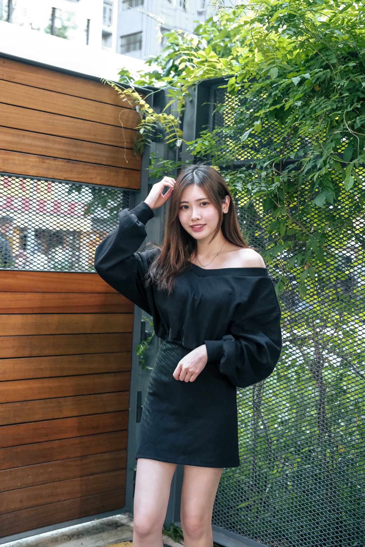 \舒服毛巾質地/ Cozy 2 Ways Dress