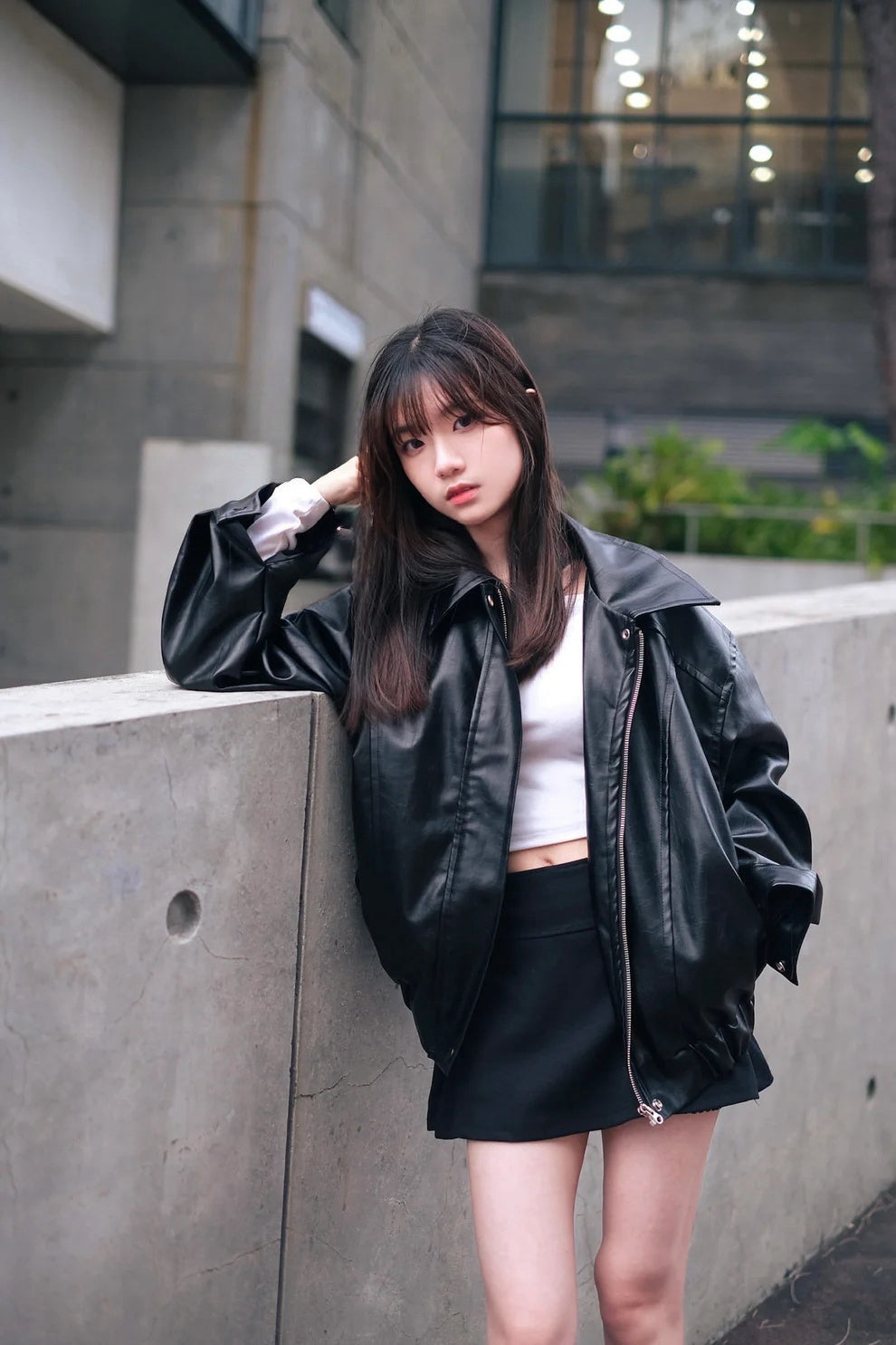 [預訂] \完美版型🏆/ Matte Leather Jacket