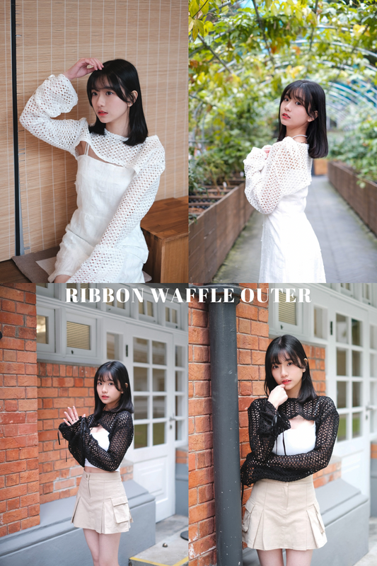 Ribbon Waffle Outer - 2 Colors